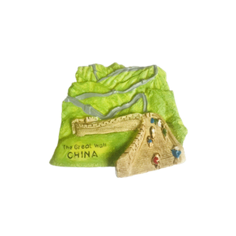 中国旅游景点冰箱贴磁铁北京上海三亚桂林各大城市特色树脂纪念品