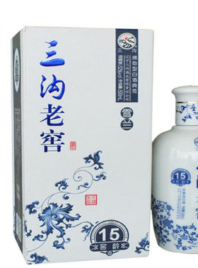 三沟雪兰15年38度浓香型白酒