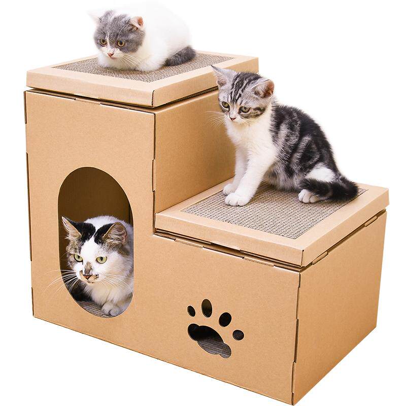 得酷猫爪板瓦楞纸抓板猫咪磨爪