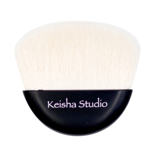 正品艾尚瘾扇形乌木e大饼散粉刷定妆化妆刷便携羊毛送盒子一支