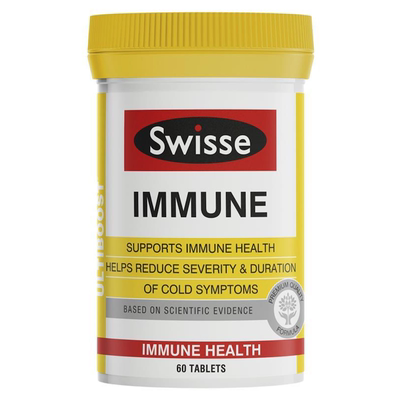 澳洲直邮 Swisse Immune 免疫力片 60片 提高di抗力含维C易感人群