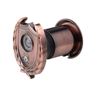 防盗门猫眼门铃一体35mm管径猫眼带门铃通用高清多功能家用门镜