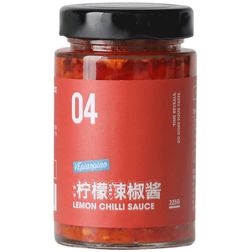 VEpiaopiao柠檬辣椒酱 东南亚柠檬清新酸鲜辣佐汤凉拌面蘸料辣酱