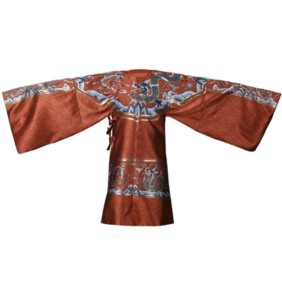 布许原创女妆立领琵琶袖上袄汉服