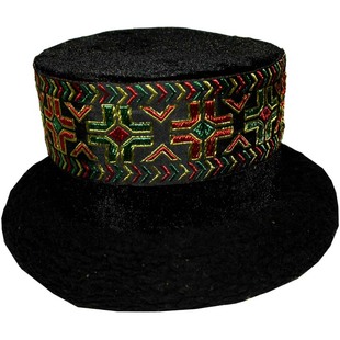 新疆帽子男塔吉克族帽子女少数民族帽舞台表演出服饰舞蹈演出头饰