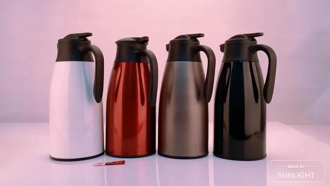 Insulated Stainless Steel Vacuum Flask Arabic Style Thermos Jug From