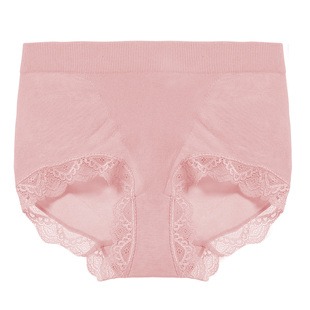 博尼收腹内裤女超弹无痕短裤纯棉裆中高腰三角裤大码轻塑身背心