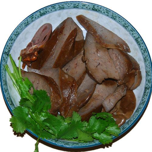潮汕卤鹅肝 澄海狮头鹅苏南卤鹅 当天制作大粉肝一个净重约300克