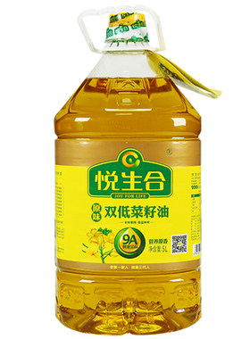 悦生合营养原香双低健康菜籽油