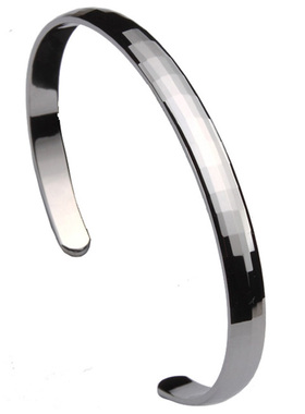 钨金情侣闪亮超质感独家设计手镯