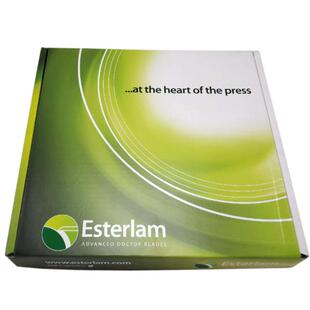 英国ESTERLAM原装进口 柔性版低压力不受溶剂侵蚀E系列塑料刮墨刀