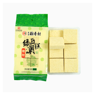 1袋北京三禾稻香村糕点心散装糖醇绿豆潮糕特产零食蛋糕