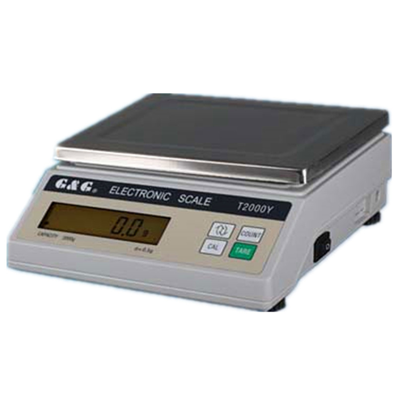 常熟双杰电子天平T2000Y 2000g0.5g 电子称