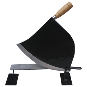 全钢特大号手工切药刀中药铡刀材切片玛卡西洋参灵芝鹿茸魚胶年糕