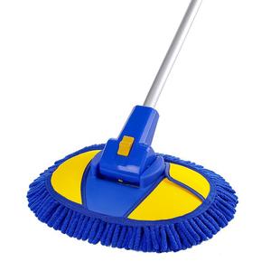 洗车拖把不伤车刷车刷子长柄伸缩专用泡沫汽车擦车拖把冼车用软毛