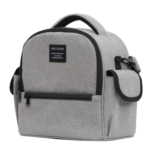 饭盒袋便当手提包女保温铝箔加厚带饭午餐包日式小学生便当三用包