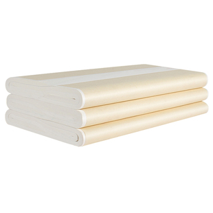 水墨画纸国画萱纸画画专用生宣纸书法专用纸儿童小学生初学者练写毛笔字的纸4四尺三开半生半熟宣纸批发100张