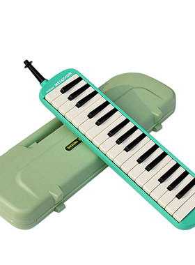日本Suzuki铃木37键口风琴学生用成人儿童32键绿色初学者高级专业