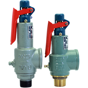 富羽安全阀A28H-16储气罐弹簧式泄压阀蒸汽锅炉A28W-16TDN152025