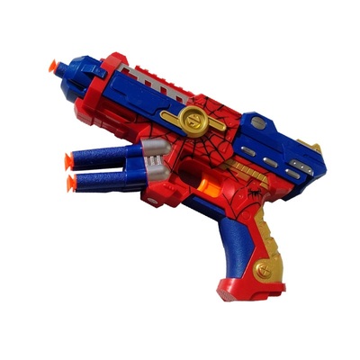 3岁可上膛儿童软弹玩具枪绿巨人蜘蛛侠玩具枪海绵EVA软弹枪吸盘枪