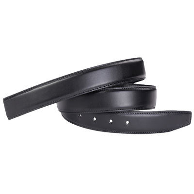 有洞无扣2.8cm腰带条有孔皮带