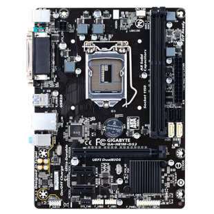 Gigabyte/技嘉 GA-H81M-DS2/S2PH主板B85M-D3V D2V台式机1150针D3
