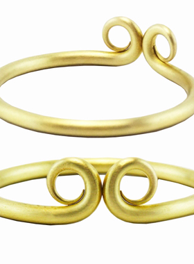 黄铜情侣紧箍咒手镯