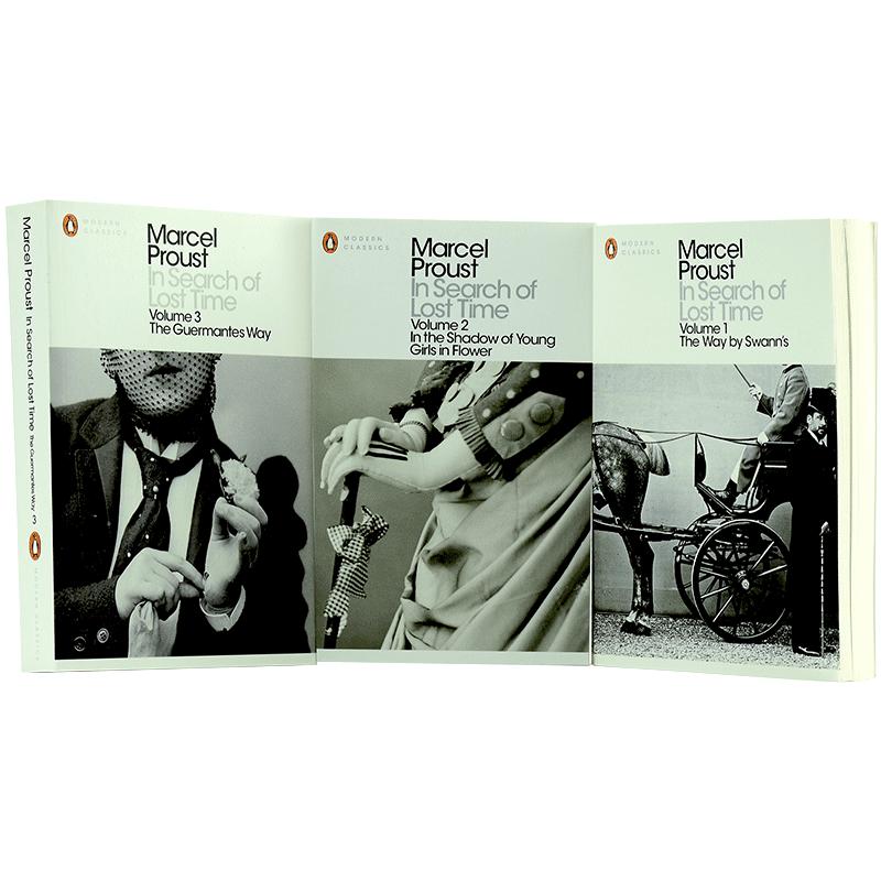 【中商原版】追忆逝/似水年华套装 英文原版 In Search of Lost Time Proust