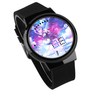 从零开始的异世界生活 二次元动漫周边 蕾姆拉姆LED触屏防水手表