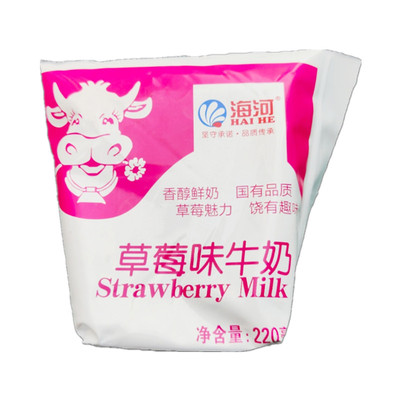 新鲜产地破损包赔正品海河牛奶