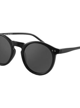 墨镜复古风超轻小框高度数太阳镜