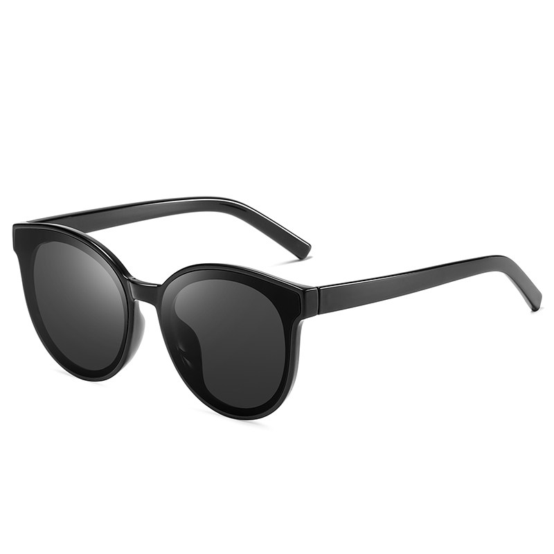 gm偏光太阳镜女明星司机圆脸韩版