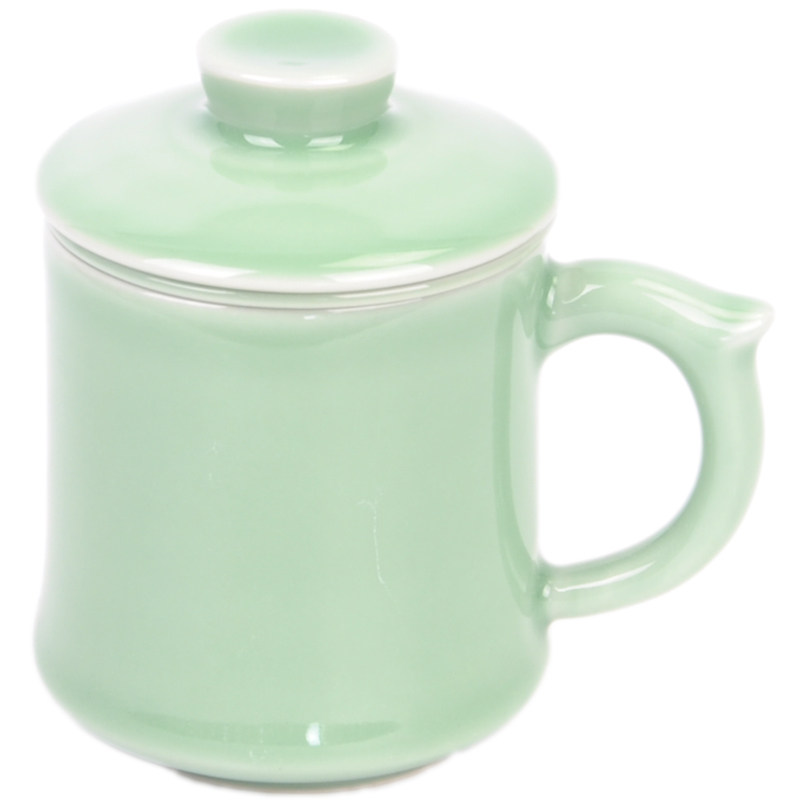 陶瓷带过滤大容量简约风泡茶杯