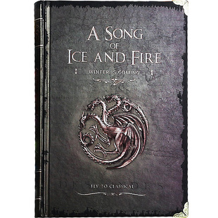 权力的游戏笔记本A6手帐本复古日记本牛皮纸记事本冰与火之歌周边