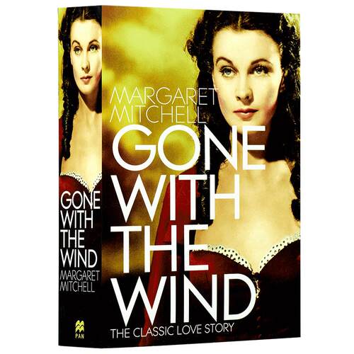 【中商原版】乱世佳人 飘 英文原版小说 英文版 Gone With The Wind 奥斯卡电影小说书籍 随风而去 世界经典名著