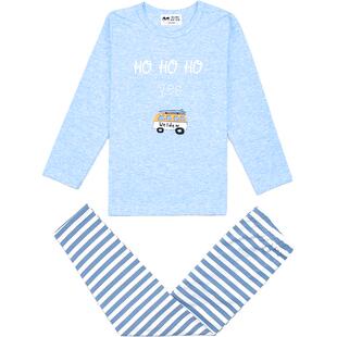 瑁恩瑁爱儿童内衣套装纯棉宝宝保暖衣男童秋衣秋裤男孩棉毛衫童装