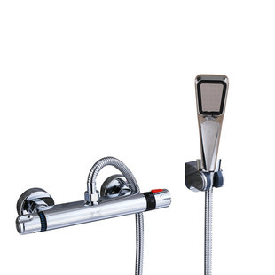 左冷右热反方向明装恒温阀 太阳能混水阀 暗装温控阀水龙头带上水