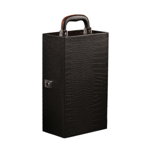 葡萄红酒包装礼品盒2双支装高档皮箱现货通用白酒盒子定制定做