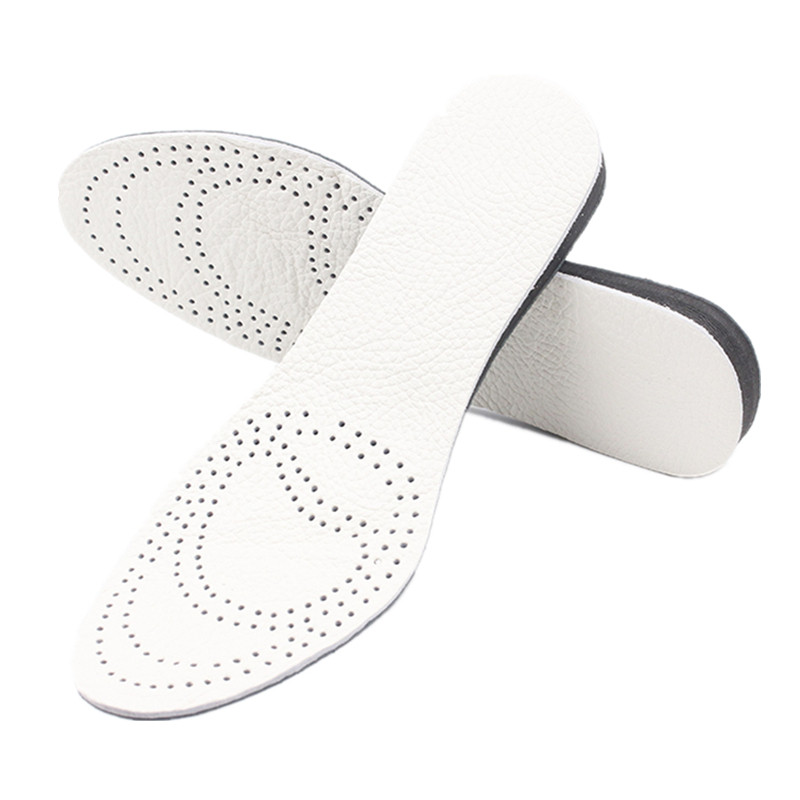 真皮内增高鞋垫舒适吸汗透气防臭男女休闲运动皮鞋全垫1.5cm2.5cm