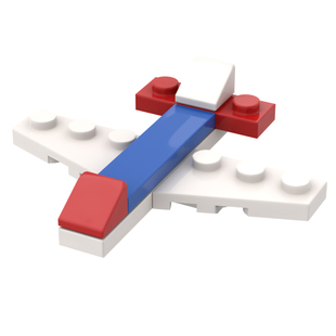 兼容考级颗粒小积木拼搭飞机配件摆件装饰抖音同款玩意玩具带图纸