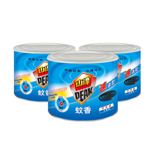 山峰升级版蚊香家用驱蚊盘式室内灭蚊驱蚊3桶装120单圈