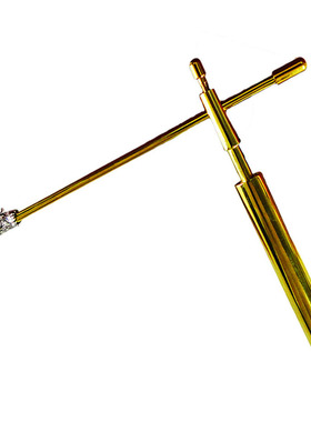 新款黄铜龙头寻龙尺新升级地灵尺高精度寻龙棒水脉仪随身包邮促销