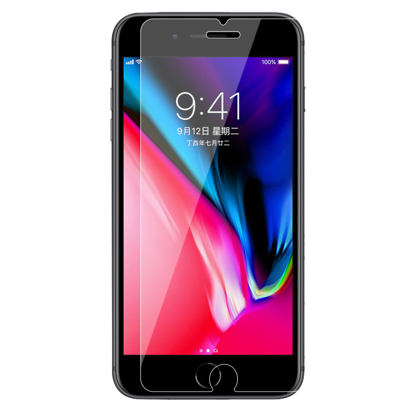 iPhoneSE3钢化膜康宁适用于苹果8plus手机膜玻璃膜高清防指纹贴膜