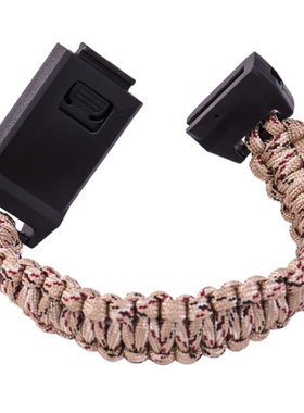 户外多功能战狼伞绳编织装备手链