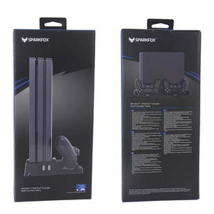 闪狐原装PS4PRO风扇支架SLIM散热器底座支架手柄座充充电器