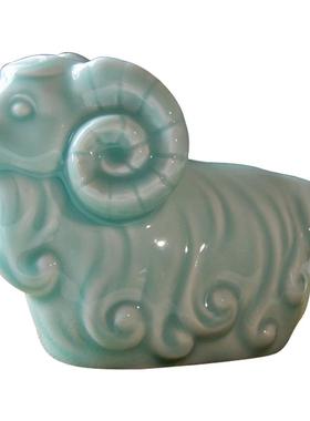 陶瓷手制影青客厅卧室书房摆件