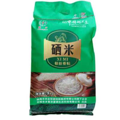 江西丰城硒米大米乡意浓富硒米5Kg天然硒土壤银丝香粘金丝香粘