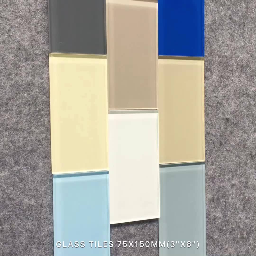 Usa Stylish 3x6 Glass Subway Tile For Backsplash,Kitchen,Bathroom