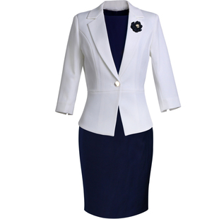 美容院工作服女秋冬口腔牙科医美前台咨询顾问整形爱尚臣职业套装