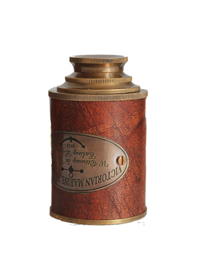 美式风进口黄铜热卖牛皮盒礼物